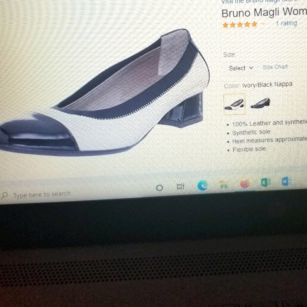 BRUNOMAGLI ITALIANS Bordana Napa Pump SIZE 35.5